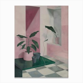 Pink Room 3 Canvas Print