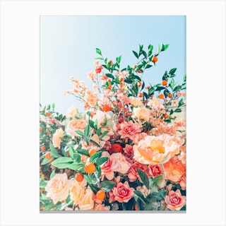 Floral Delight Canvas Print