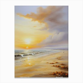 244.Golden sunset,San Francisco,USA. Canvas Print