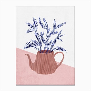 Coffee Pot Plant Canvas Print