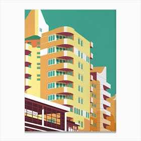 Tall buildings Canvas Print