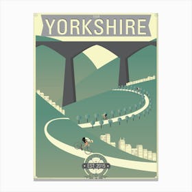 Tour De Yorkshire Canvas Print