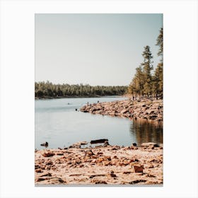 Northern Arizona Lake Canvas Print