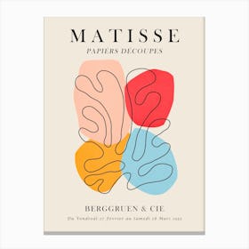 Floral matisse 10 Canvas Print