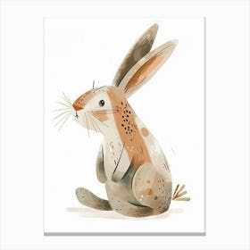 Rex Rabbit Kids Illustration 1 Canvas Print