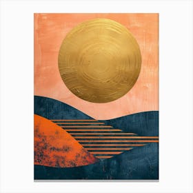 Golden Sun 1 Canvas Print