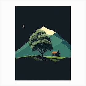 House On The Hill Canvas Print
