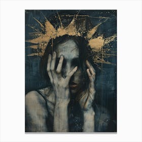 'The Girl With The Crown' Canvas Print