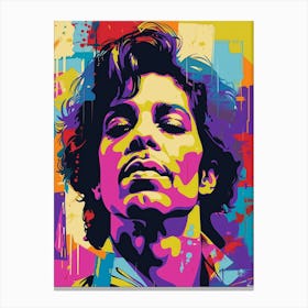 Prince Retro Poster Canvas Print