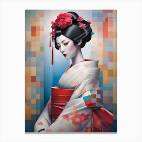 Geisha 51 Canvas Print