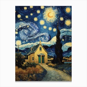 Starry Night 11 Canvas Print