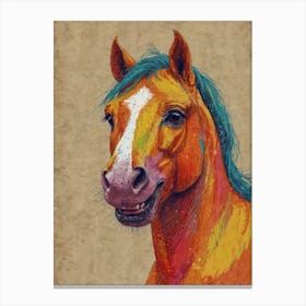 Horse Portrait 2 Canvas Print