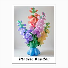 Dreamy Inflatable Flowers Poster Foxglove 2 Canvas Print