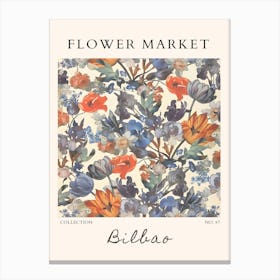 Flower Market 39 Canvas Print