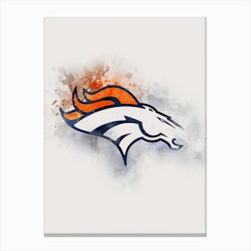 Denver Broncos 3 Canvas Print