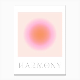 Harmony Aura Print Canvas Print