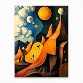 'The Sun And The Moon' Canvas Print