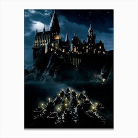 Castle Magic The Sorcerers Stone Canvas Print