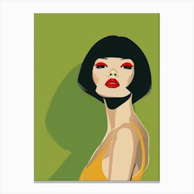 Asian Woman 32 Canvas Print