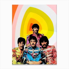 Beatles band Canvas Print