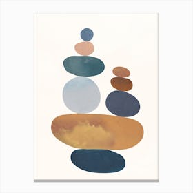 Balancing Stones 4 Canvas Print