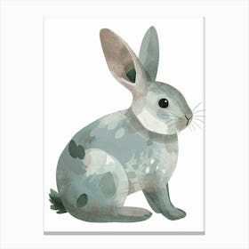 Thrianta Rabbit Kids Illustration 1 Canvas Print