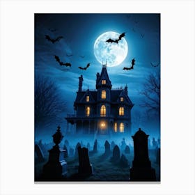 Haunted House 20 Canvas Print