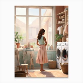 Laundry Room 3 Canvas Print