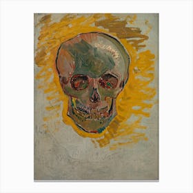 Skull (1888), Vincent Van Gogh Canvas Print