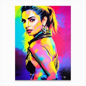 Priyanka Chopra Jonas Pop Movies Art Movies Canvas Print