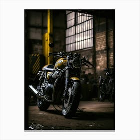 Triumph Bonneville 12 Canvas Print