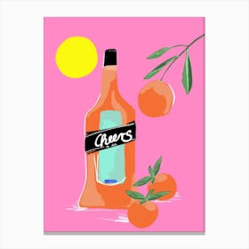 Cheers To Life Canvas Print