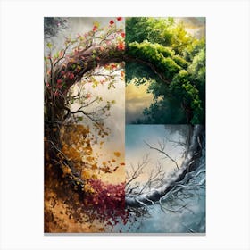 Four Seasons Canvas Print