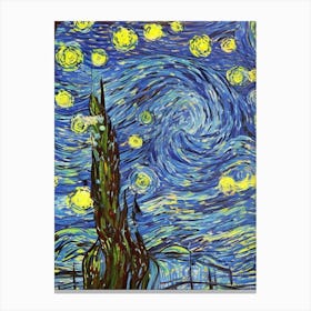 Starry Night 216 Canvas Print