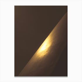 Abstract Gold Alien World Concept Canvas Print