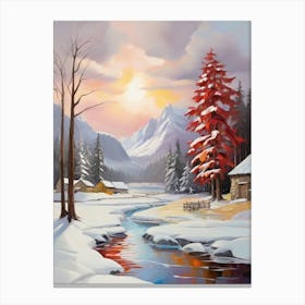 Winter Scene 1 Canvas Print