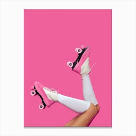 Roller Skater Canvas Print