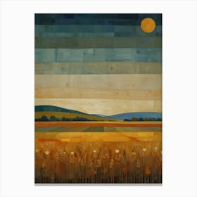 Field Of Wheat 1 Canvas Print