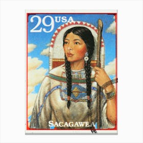 Sacagawea Canvas Print