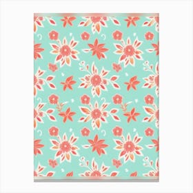 Floral Pattern 7 Canvas Print