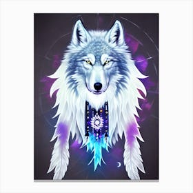 Wolf Painting 19 Canvas Print