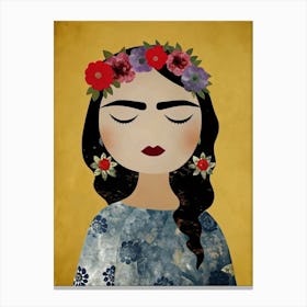 Frida Kahlo 2 Canvas Print