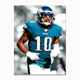 Desean Jackson Of The Philadelphia Eagles Canvas Print