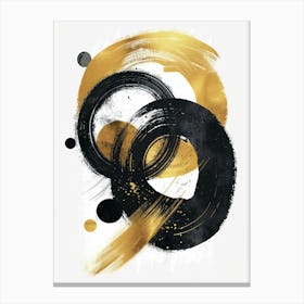 Black And Gold Canvas Print 29 Canvas Print