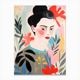 Frida Kahlo modern art Canvas Print