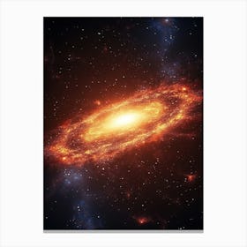 Galaxy In Space 10 Canvas Print