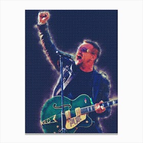 Room Of Bono Canvas Print