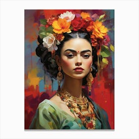 Frida Kahlo 9 Canvas Print