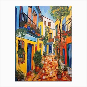 Seville Spain 5 Fauvist Painting Canvas Print