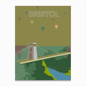 Bristol Suspension Bridge Canvas Print